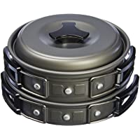 Amazon Basics - Juego de utensilios de cocina para acampada al aire libre